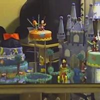 Disney Birthday Cake 