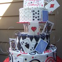 12.jpg hand painted fondant plaiying cards. over 2 hours on each face card.