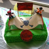 Skateboarding Cake 