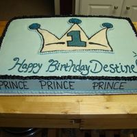 1St Birthday FBC transfer. all buttercream