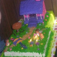 Dora Birthday Cake another view