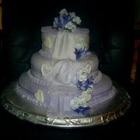 My 2Nd Wedding Cake 