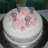 Wedding top angel of cake