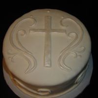 Confirmation Cake This cake was for a confirmation. Didn't turn out as I had planned, but I was happy with it. By the way, had just come off my midnight...