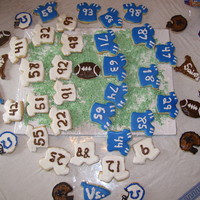 Super Bowl Cookies 2010 