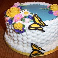 Mom_And_Dads_Cakes002.jpg Never have decorated a cake before ,until I took Wilton 1& 2.This is the cake I decorated for my last class of Wilton #2.