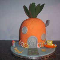 Spongebob this is spongebobs house i did for my daughter