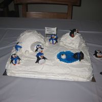 Blue Penguin My son wanted a blue penguin party for his 3rd birthday. I got my inspiration from this site! Thanks!