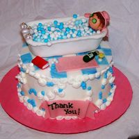 Teacher Thank You 2 Buttercream, fondant accents. Ideas from everyone.