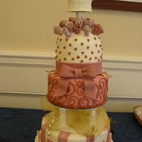 Baby Shower Cake This ws for a baby shower at my office, I wanted to try something different, less "cutesy" than my usual baby shower cakes. On...