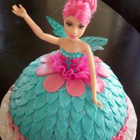 Fairy Cake is a doll (without legs), vainilla flavor and fondant accents