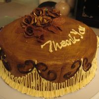 Chocolate Fondal Cake 