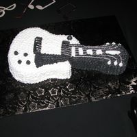 Guitar This was for a Groom's cake. I copied the Groom's guitar.
