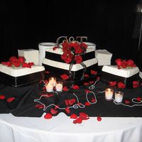 Triangle Shape Cake This cake was a nightmare! But I learned ALOT of lessons. It was supposed to be 5 tiers high but in the middle of the summer at 107 degrees...