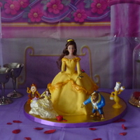 Belle belle cake fondant.