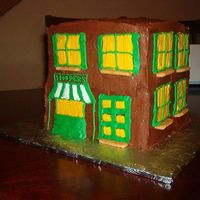 Back View Of Sesame Street Cake 