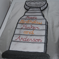 Huge Stanley Cup Birthday Cake 