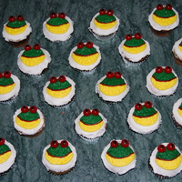 Frog Cupcakes 