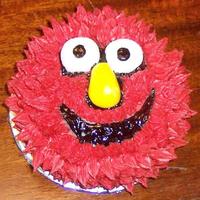 Elmo Two years ago I made an Elmo cake for another grandson on his 2nd b'day. Here is another one for his little brother's 2nd b'...