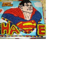 Superman My wife and i made this cake for a little boys fifth birthday.
