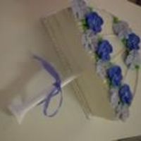 Umbrella Cake For my sister's baby shower. Sorry about the bad pic quality.