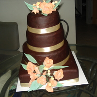 Choclate Wedding Cake Choclate wedding cake