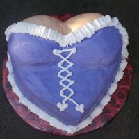 Cute Little Cake This was a 6 inch heart, and I used the mini-ball pan.