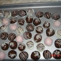 Cake Balls Cake balls made with yellow cake and irish cream liqueor