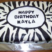 Kayla's Zebra 