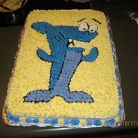Kenny The Shark Kenny the Shark from Discovery Kids Channel. Made for my daughter's 2nd birthday. Cake is Hershey's Favorite Chocolate Cake and...