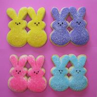 Peeps Cookies I love these cookies! I wanted to do something fun for Easter so I was really excited when these turned out so cute. They are NFSC with...
