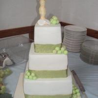 Aiden's 1St Communion Thanks to alanahodgson here on this site for her beautiful cake as my inspiration, though I'm fairly sure I didn't do hers...