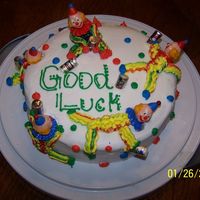 Party Clown This cake was for a guy who was changing jobs. He just happened to be very afraid of clowns!! So we thought a few drunk clowns might...