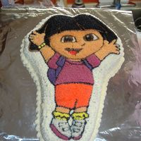 Dora Birthday Cake Made this for my daughter's 3rd birthday.