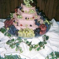 Chocolate Groom's Cake This is the very first grooms cake I ever made. It was a milk chocolate cake, no filling and chocolate buttercream icing. Then I added the...