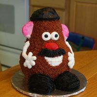 Mr. Potato Head This was a fun little cake I put together for an auction at my son's school. I had always wanted to try a Mr. Potato Head cake so it...