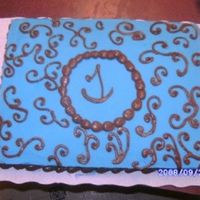 Bridal Shower Cake This is the cake that I did for my cousin's bridal shower. She is really god about letting me do whatever I want her only request was...