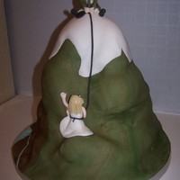 Mountain Wedding Cake 