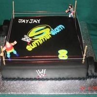 Wrestling Theme Cake 