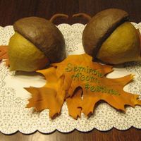 Acorn Cake I made this cake for our local Seminole Corn Festival Cake Contest. Last year I won first prize with my corn cake and this year I made an A...