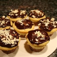 Boston Cream Cup Cakes 