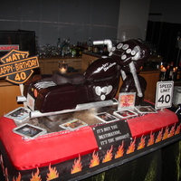 Harley Cake For 40Th Birthday I had such grand visions of this turning out better - but you all know how things take longer than you planned? Well, despite working on...