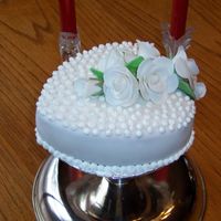 Wedding Roses wedding cake topper