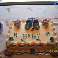 Baby Boy Shower Cake 
