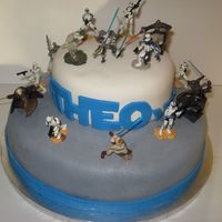 Star Wars The Clone Wars 5Th Birthday Cake 