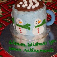 Cup Of Cocoa Another cake idea borrowed from CC. I had soooo many problems with this cake. I'm surprised I didn't dump it in the trash rather...