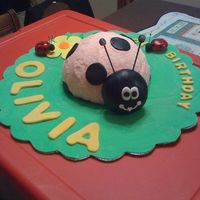 Img_0395.jpg I redid the head a few times until someone on here told me how they did theirs, Whew it looks so much better! This was a smash cake so that...