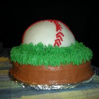 Patrick07.jpg My friend wanted to make a birthday cake for her husband who is an usher at the baseball park. I baked the cakes and helped her stack and...