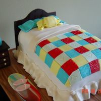 Bed I made this for my mother in law's birthday. She loves to make quilts. Thanks to all for inspiration.