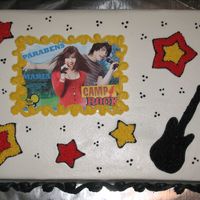Camp Rock Very popular here, this is what I came up with...let me know what you think...Cake weekend 5 of 6